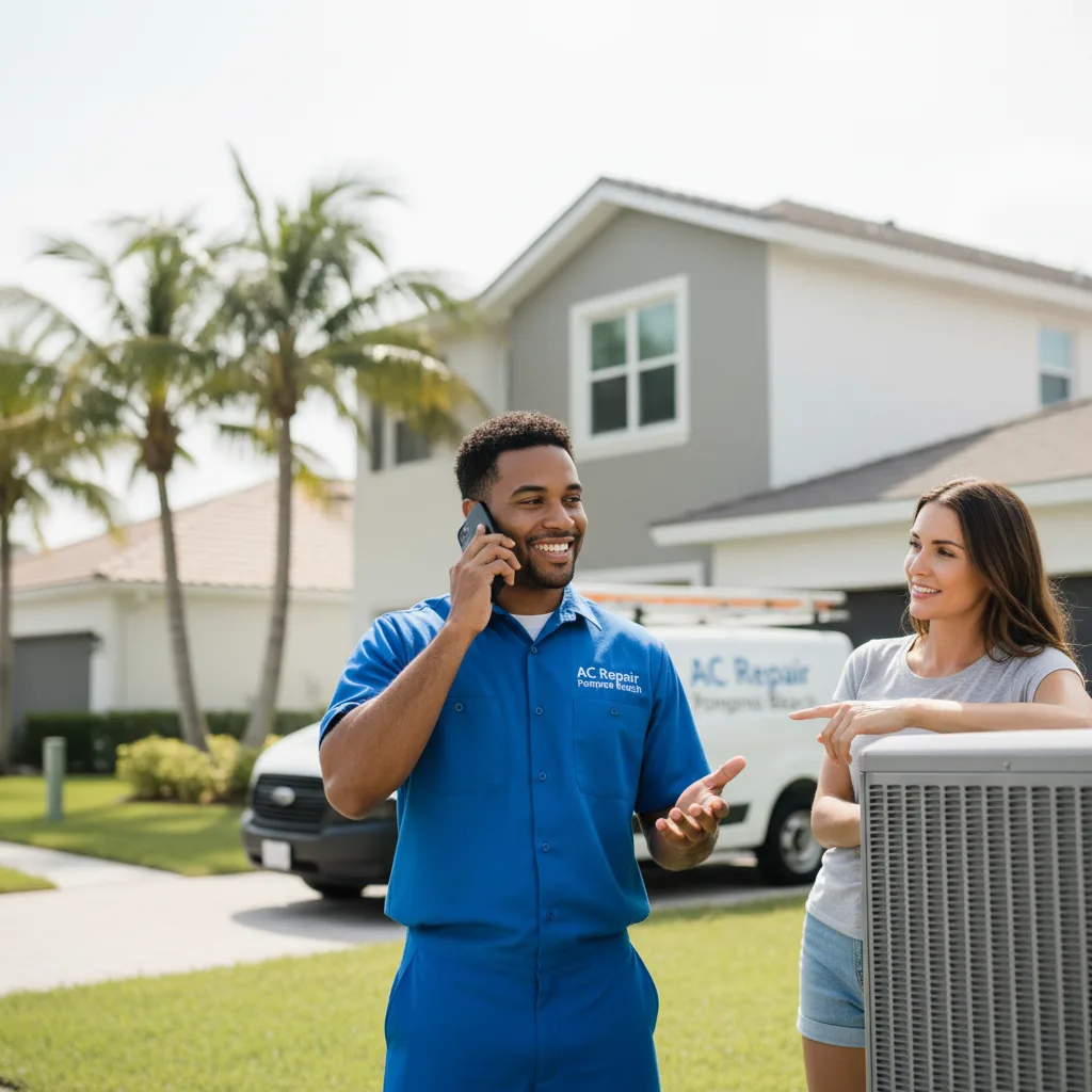 AC Repair Pompano Beach customer support in Ball